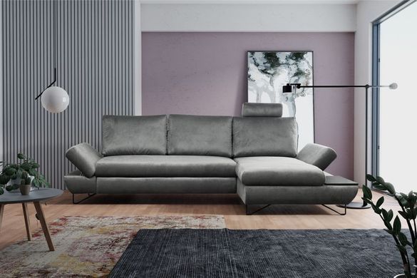 Диван кутовий розкладний LOFT на ніжках Perfect Home Польща Зелений фотографія