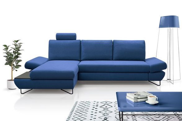 Диван кутовий розкладний LOFT на ніжках Perfect Home Польща Зелений фотографія