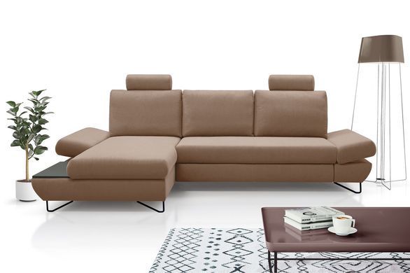 Диван кутовий розкладний LOFT на ніжках Perfect Home Польща Зелений фотографія