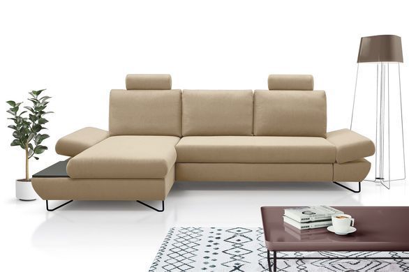 Диван кутовий розкладний LOFT на ніжках Perfect Home Польща Зелений фотографія