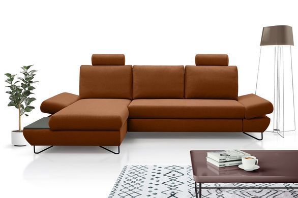 Диван кутовий розкладний LOFT на ніжках Perfect Home Польща Зелений фотографія