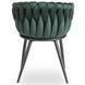 Стул бархатный MEBEL ELITE ELENA Velvet Зеленый