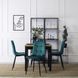 Стул бархатный MEBEL ELITE PERU Velvet, Бирюзовый