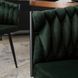 Стул бархатный MEBEL ELITE ELENA Velvet Зеленый