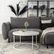 Журнальный столик ALICE MAX MEBEL ELITE 80x80 Белый