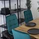 Стул бархатный MEBEL ELITE PERU Velvet, Бирюзовый