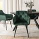 Стілець MEBEL ELITE MODESTO Velvet Зелений