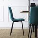 Стул бархатный MEBEL ELITE PERU Velvet, Бирюзовый
