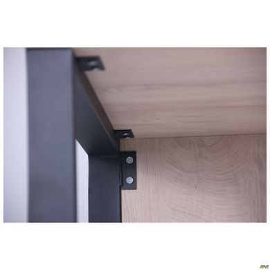 Компьютерный стол Pluto AMF 120х60 Дуб Эндгрейн/Черный графит фотография