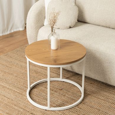 Журнальный столик ANN MEBEL ELITE 53x53 Дуб фотография