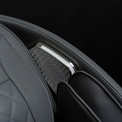 Масажне крісло MEBEL ELITE SX ULTRA PRO екошкіра Сірий фотографія