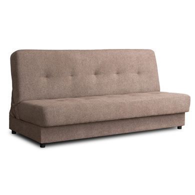 Набір з 2х диванів розкладних MEBEL ELITE ARUBA 188 см Коричневий фотографія