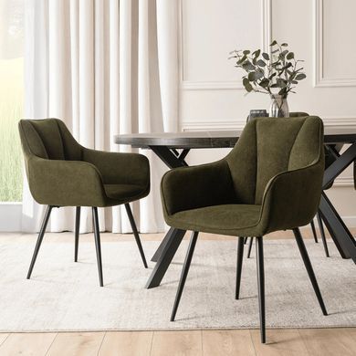 Стул MEBEL ELITE NAWARA Зеленый фотография