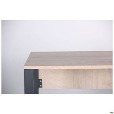 Компьютерный стол Pluto AMF 120х60 Дуб Эндгрейн/Черный графит фотография