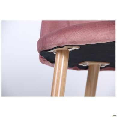 Стул Sherry beech Velvet AMF Розовый фотография
