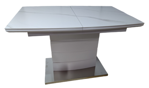 Стіл Розкладний DT 8053 DAOSUN 120(160)x80 Кераміка Білий фотографія