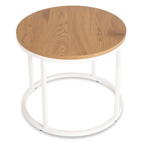 Журнальный столик ANN MEBEL ELITE 53x53 Дуб фотография