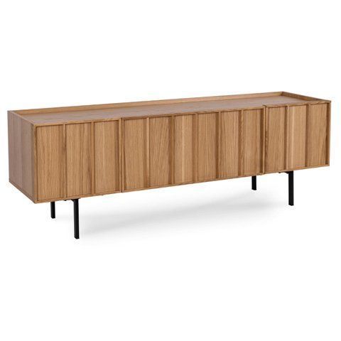 ТВ Тумба MEBEL ELITE BERGAMO 160 Дуб фотографія