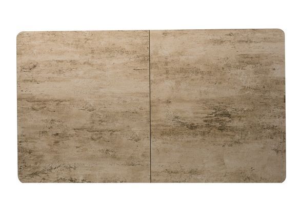 Стол раскладной TML-522 VETRO 140(180)x80 Макиато / Мраморный эффект фотография