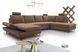 Диван угловой раскладной LOFT III на ножках Perfect Home Польша Синий