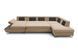 Диван угловой раскладной LOFT III на ножках Perfect Home Польша Синий