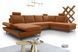 Диван угловой раскладной LOFT III на ножках Perfect Home Польша Синий