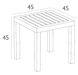 Комплект 2 стільця Siesta Onto Sky Pro+ Стіл Siesta Ocean Side Table - White