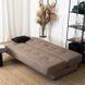 Набір з 2х диванів розкладних MEBEL ELITE ARUBA 188 см Коричневий