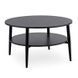 Журнальний столик MEBEL ELITE PAULO MAX 80x80 Чорний