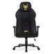 Стул офисный поворотный MEBEL ELITE FURY Черный/Желтый