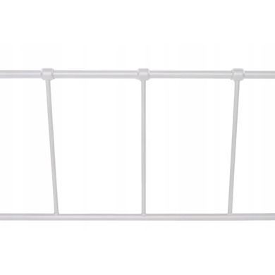 Кровать односпальная металлическая 90x200 см MEBEL ELITE PABLO белый фотография