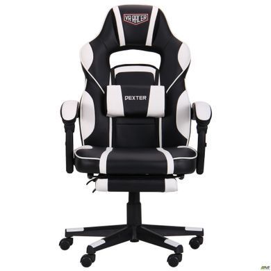 Компьютерное кресло VR Racer Dexter Vector AMF Черный/белый фотография