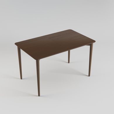 Стіл розкладний Silva Lovko 130+40 x 80 темний горіх фотографія