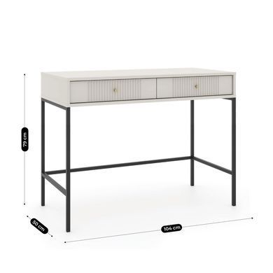 Туалетний столик MEBEL ELITE SOFT Кашемір фотографія