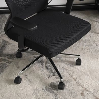Стул офисный поворотный MEBEL ELITE PATRIC Черный фотография