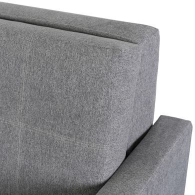Набір з 2х розкладних крісел MEBEL ELITE MILAN 2, 135 см MEBEL ELITE Сірий / тканина фотографія