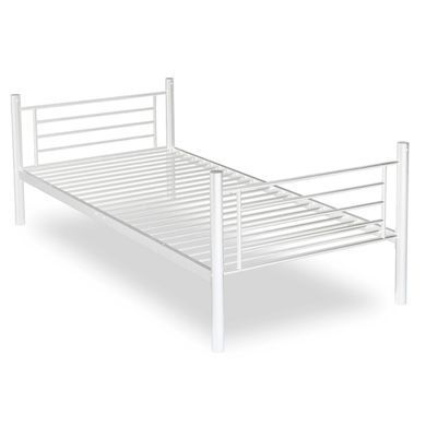 Двухъярусная кровать 90x200 см MEBEL ELITE RODEZ белый фотография