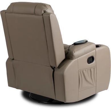 Масажне крісло MEBEL ELITE BOX екошкіра Сірий фотографія