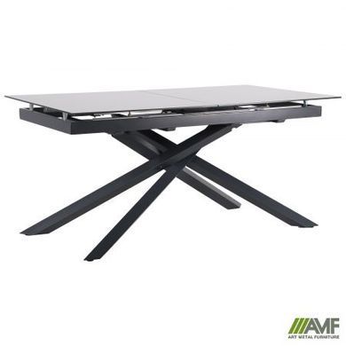 Стіл розкладний Gerald anthracite AMF 160(200)X90 glass Slate gray фотографія