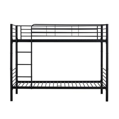 Кровать BUNKY Двухэтажная Halmar 90х200 Черный фотография