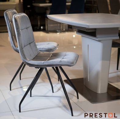 Стілець РОУЗ Prestol Сірий фотографія