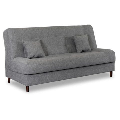 Диван розкладний MEBEL ELITE NEPAL 187 см Сірий фотографія