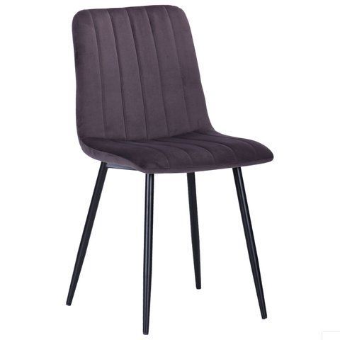Стул Indiana Velvet AMF Серый фотография