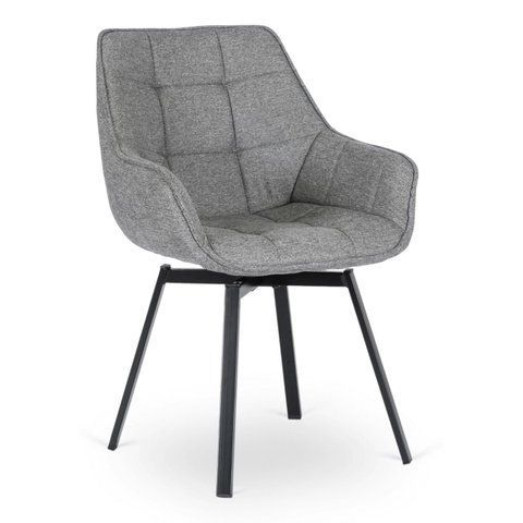 Стул поворотный MEBEL ELITE LUNA 2 Серый фотография