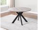 Стол раскладной TML-660 VETRO 120x120 Пепельный Дуб