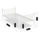 Двухъярусная кровать 90x200 см MEBEL ELITE RODEZ белый