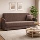 Диван розкладний MEBEL ELITE PORTO 198 см Коричневий