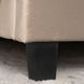 Кровать бархатная MEBEL ELITE QUEEN Velvet 160x200см Беж