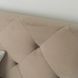 Кровать бархатная MEBEL ELITE QUEEN Velvet 160x200см Беж