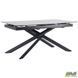 Стіл розкладний Gerald anthracite AMF 160(200)X90 glass Slate gray